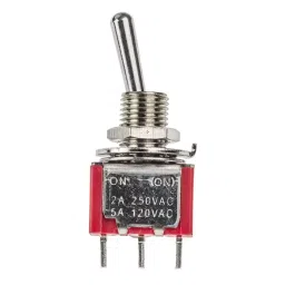 RS PRO Toggle Switch Panel Mount On-(On) SPDT Solder Terminal, 7347126 image 4