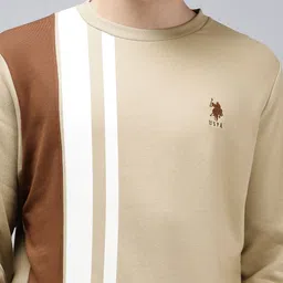 U.S. Polo Assn. Striped Pullover Sweatshirt image 2