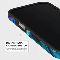 PEEPERLY Women Infinite Love Abstract Printed Impact Resistant iPhone 13 Pro Back Case image 2