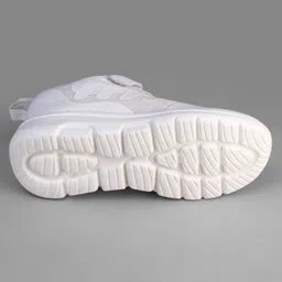 Pine Kids Velcro Closure School Shoes - White image 5