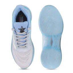 FAUSTO Men Woven Design PU High-Top Sneakers image 4