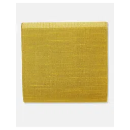 fabindia fashion Fabindia Yellow Polyester Clutch with Detachable Chain (M) image 5