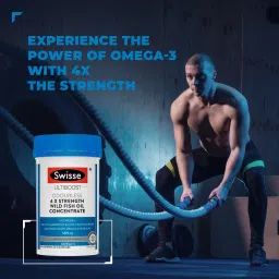 Swisse 4X Fish Oil Supplement with (1800mg) Omega 3 for Heart, Brain & Eye Health image 4