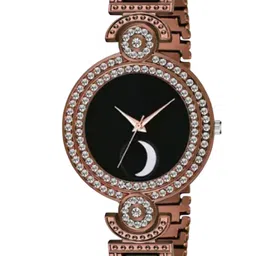 Miss Perfect Women Embellished Dial & Bracelet Style Straps Analogue Watch QR36-picture-43