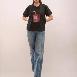 Zink London Women Printed T-shirt-image-26