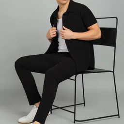 techfeal Solid Men Track Suit-picture-32