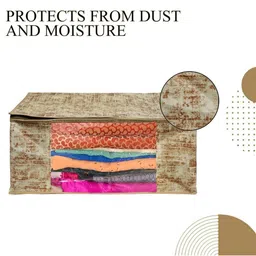 AMAK INC Beige Fabric Multi-Utility Wardrobe Organisers image 2