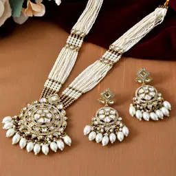 VOJ Stone-Studded & Beaded Jewellery Set-picture-27
