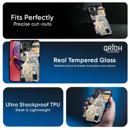 QRIOH Quirky Printed Motorola G75 5G Back Case Mobile Accessories image 4