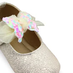 NESKA MODA Girls Ballerinas with Bows Flats image 4