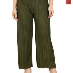 Gladly Women Pack of 2 Chambray Palazzos-picture-38