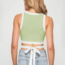 Moda Rapido Cotton Crepe Crop Top image 2