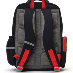 MOKOBARA Unisex Kids Colourblocked Contrast Detail Backpack with Reflective Strip image 5