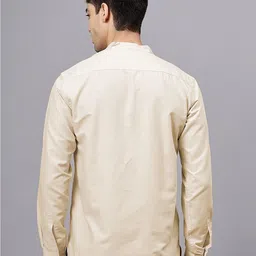 Reybond Cotton Thread Work Mandarin Collar Short Kurta image 5