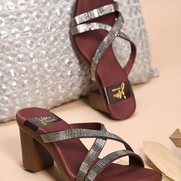 JM Looks Party Block Sandals-picture-19