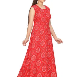 BAESD Ethnic Motifs Print Maxi Dress image 3