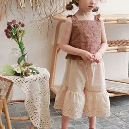 LULU & SKY Girls Loose Fit Trousers-picture-17