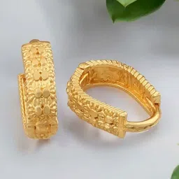 SHREE KRISHNA SHOPPING Gold-Plated Brass Earrings-picture-10