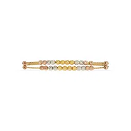 BHIMA 22K BIS Hallmark 916 Purity Yellow Gold Rhodium Ball Hooked Bangle-picture-40