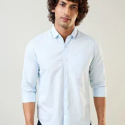TIM PARIS Regular Fit Cotton Casual Shirt-picture-11