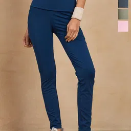 COLOR CAPITAL Women Pack of 4 Skin Fit Antimicrobial Tights-picture-38