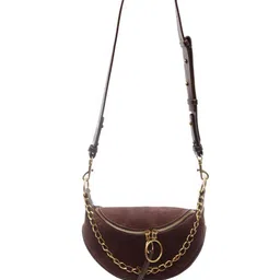 StyleCast x Revolte Women Solid Half Moon Shoulder Bag-picture-43