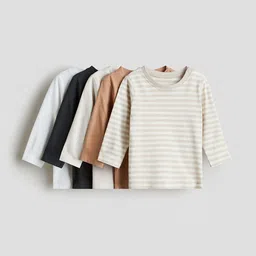 H&M 5-Pack Cotton T-shirts image 1