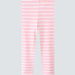 LULU & SKY Girls Striped Ankle Length Leggings-picture-17