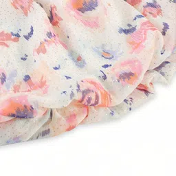 JusCubs Floral Print Fit & Flare Dress image 4