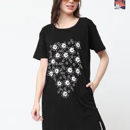 DDASPRATION Women Floral Printed T-shirt pack of 2-image-75