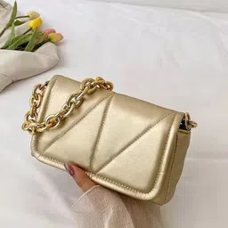 THEPANDASTOREE Women Quilted Chain Shoulder Bag-picture-41