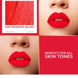 Beaut By Sterling Velvet Series Matte Liquid Lip Color Lipstick - 5 ml - Magenta Blush M20 image 3