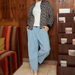 Campus Sutra Men Lightweight Biker Jacket image 5