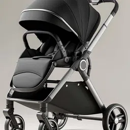 StarAndDaisy Infants Foldable With Adjustable Backrest Strollers-picture-38