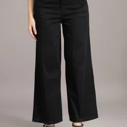 Xpose Women Comfort High-Rise Easy Wash Pleated Trousers-image-53