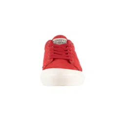 levi's Men's Red & White Low Top Suede Casual Shoes image 3