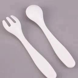 Babyhug 5 Piece Feeding set Bear Print- White image 5