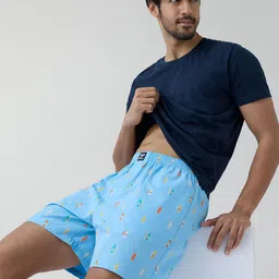 XYXX Mens Printed Combed Cotton Splash Boxer XYBOX85 image 5