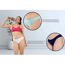 ORLIZEA Set Of 2 Cotton Blend Thongs image 2