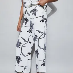 CODE by Lifestyle Women Printed Easy Wash Trousers image 4