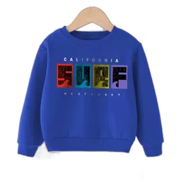 Joggers Park Kids-Unisex Blue Cotton Sweatshirts-picture-39