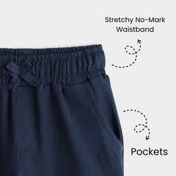 Orange Sugar Infants Cotton Mid-Rise Cargo-Joggers image 3