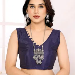 KALINI Ethnic Motifs Poly Georgette Saree image 5