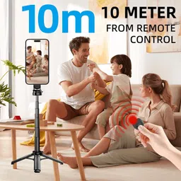 Clefairy Magsafe Tripod for iPhone【Pocket Size】 4-in-1 Portable Magnetic Selfie Stick for iPhone Bluetooth Selfie Stick image 4