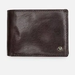 van heusen Men Casual Brown Genuine Leather Wallet image 2