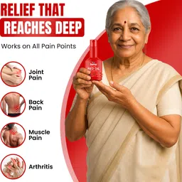 farry Red Oil 100ml Pack of 2 for Pain Relief (Joint, Back, Muscle, Arthritis) Liquid image 2