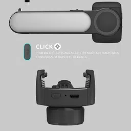 ASTOUND Retractable Stabilizer Bluetooth Tripod Phone Holder Tripod Kit image 2