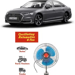 genipap Oscillating Fan 6 Inch 12V Automotive For Car/Truck/Auto rickshaw-PKN0643 Car Interior Fan-picture-37