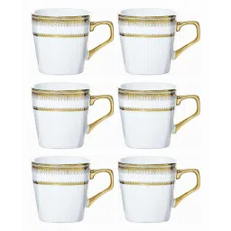 roxx Porcelain Gold Coffee/Tea Mug Set of 6pcs image 3