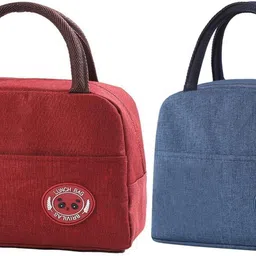Lunch Bags,Thermal Lunch Bags Reusable Waterproof Leakproof for Women Men Messenger Bag-image-0